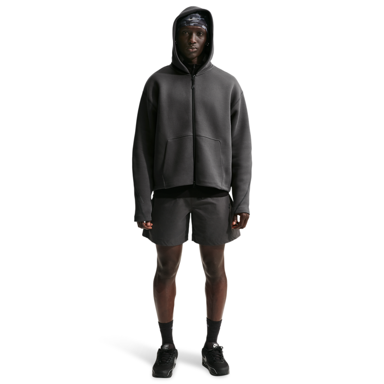 Nike Tech Fleece Ergo Full-Zip Image 3 of 4. Tap to open photo gallery.