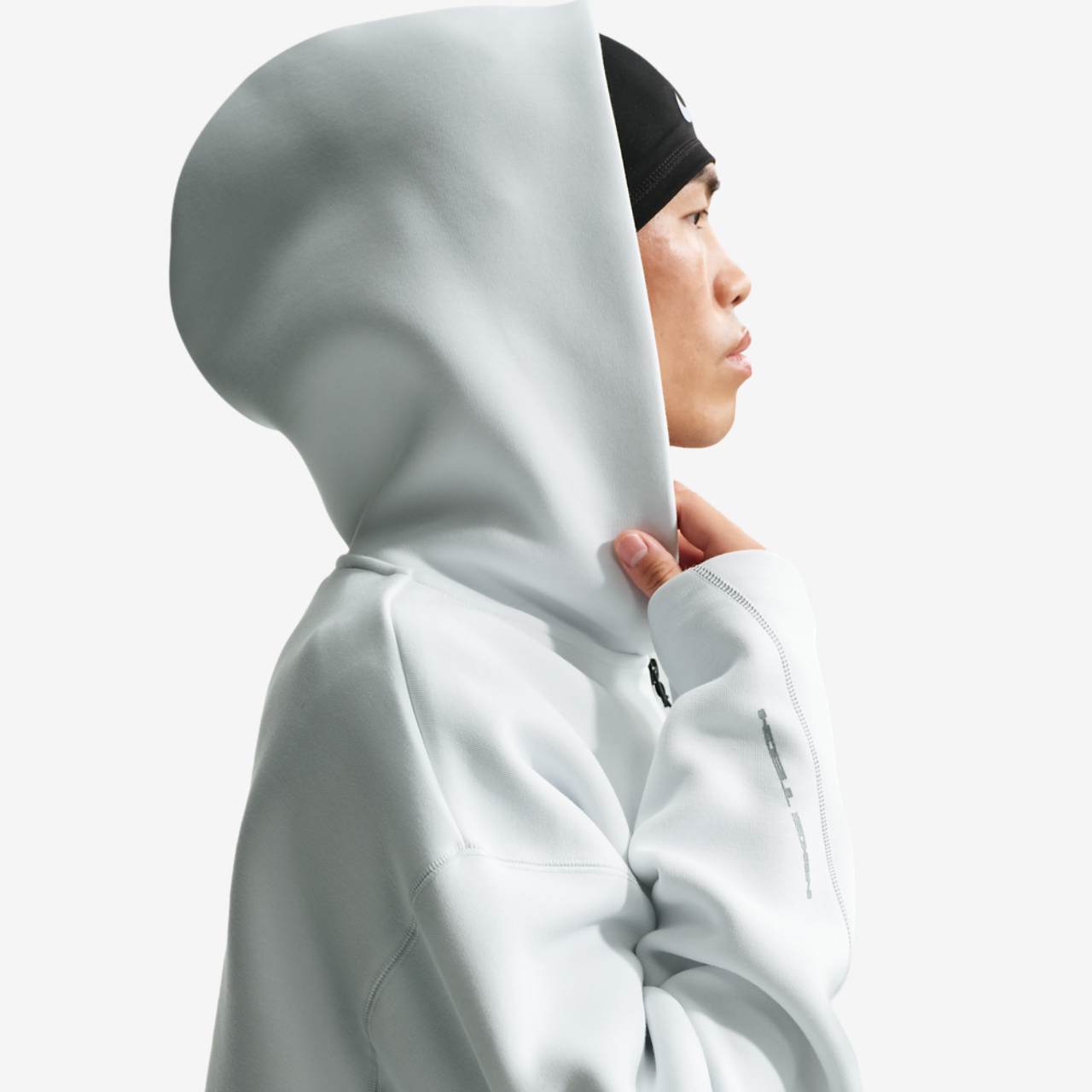 Nike Tech Fleece Ergo Full-Zip Image 3 of 6. Tap to open photo gallery.