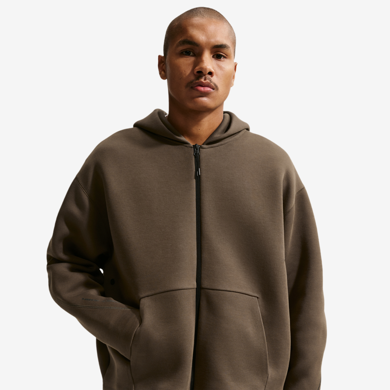 Nike Tech Fleece Ergo Full-Zip Image 1 of 4. Tap to open photo gallery.