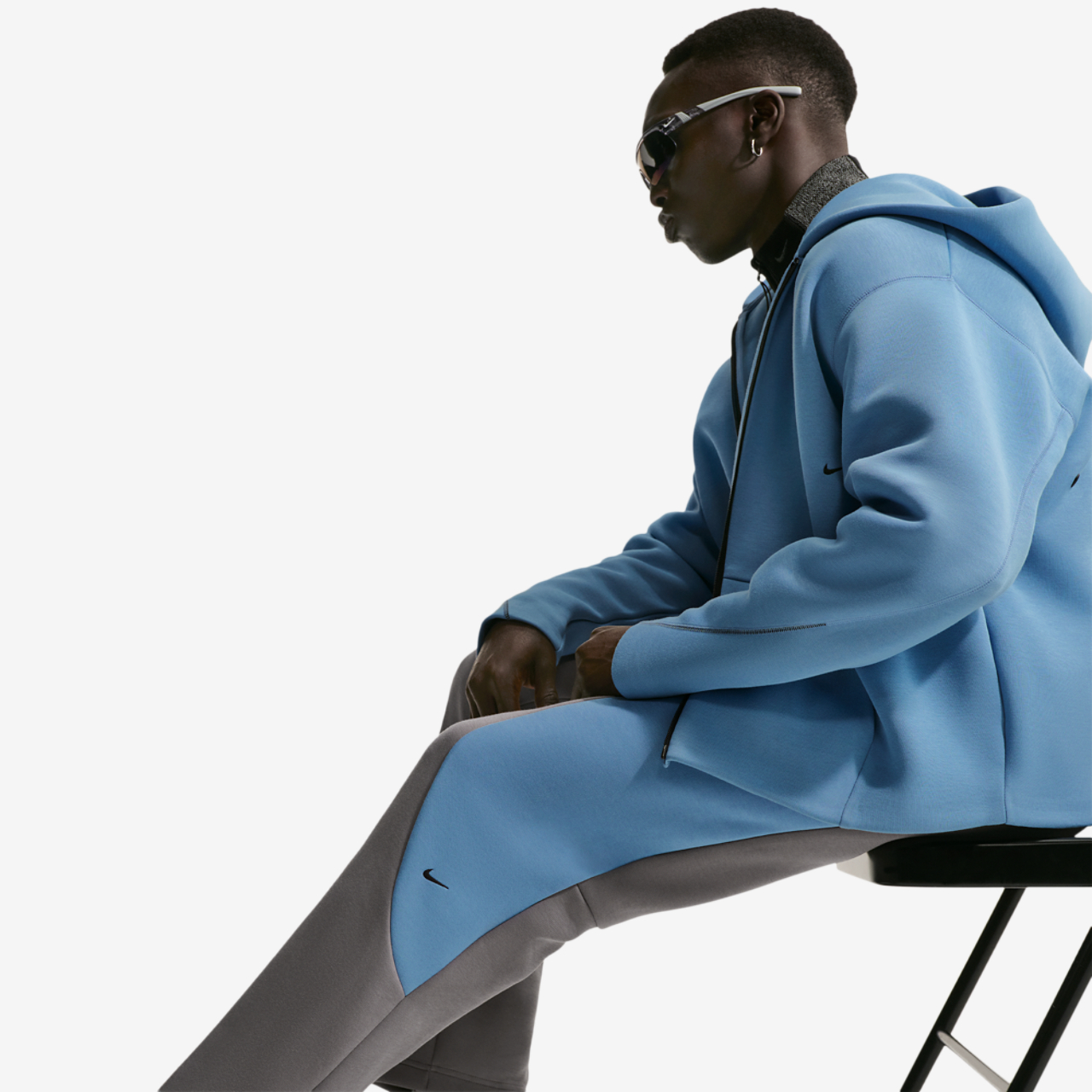 Nike Tech Fleece Pro Cb Open Hem Pants Image 6 of 8. Tap to open photo gallery.