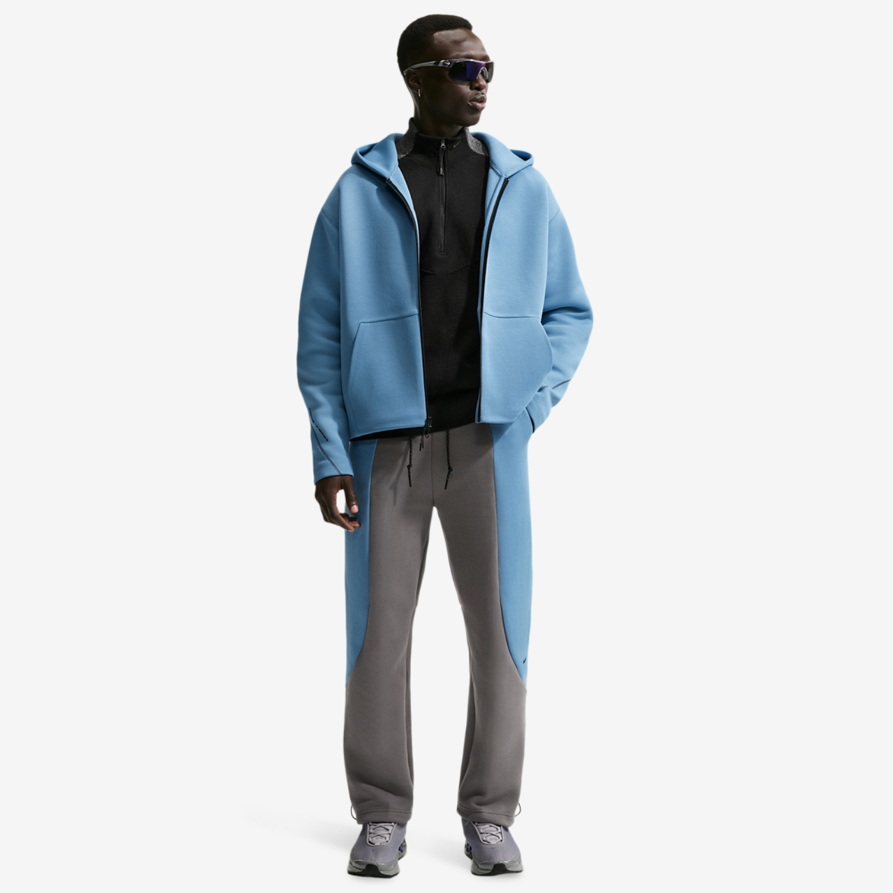 Nike Tech Fleece Pro Cb Open Hem Pants Image 7 of 8. Tap to open photo gallery.