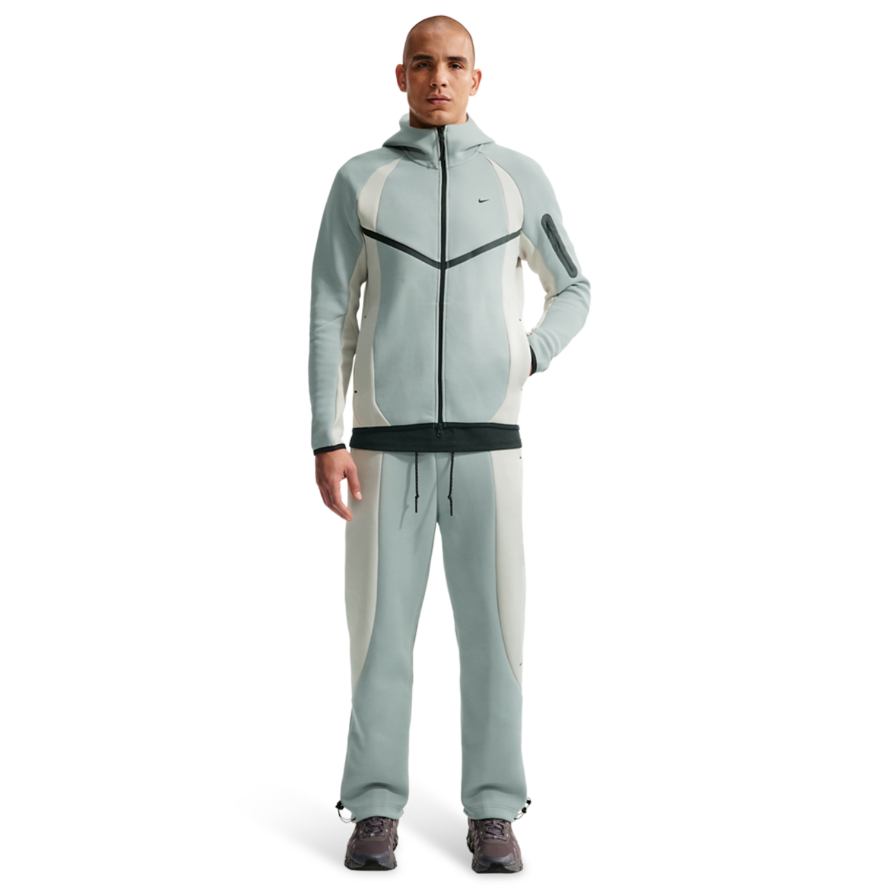 Nike Tech Fleece Pro Cb Open Hem Pants Image 7 of 8. Tap to open photo gallery.