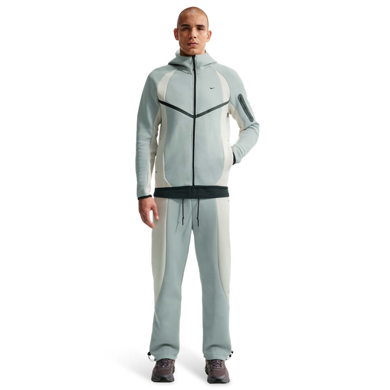 Nike Tech Fleece Pro Cb Open Hem Pants Image 7 of 8. Tap to open photo gallery.