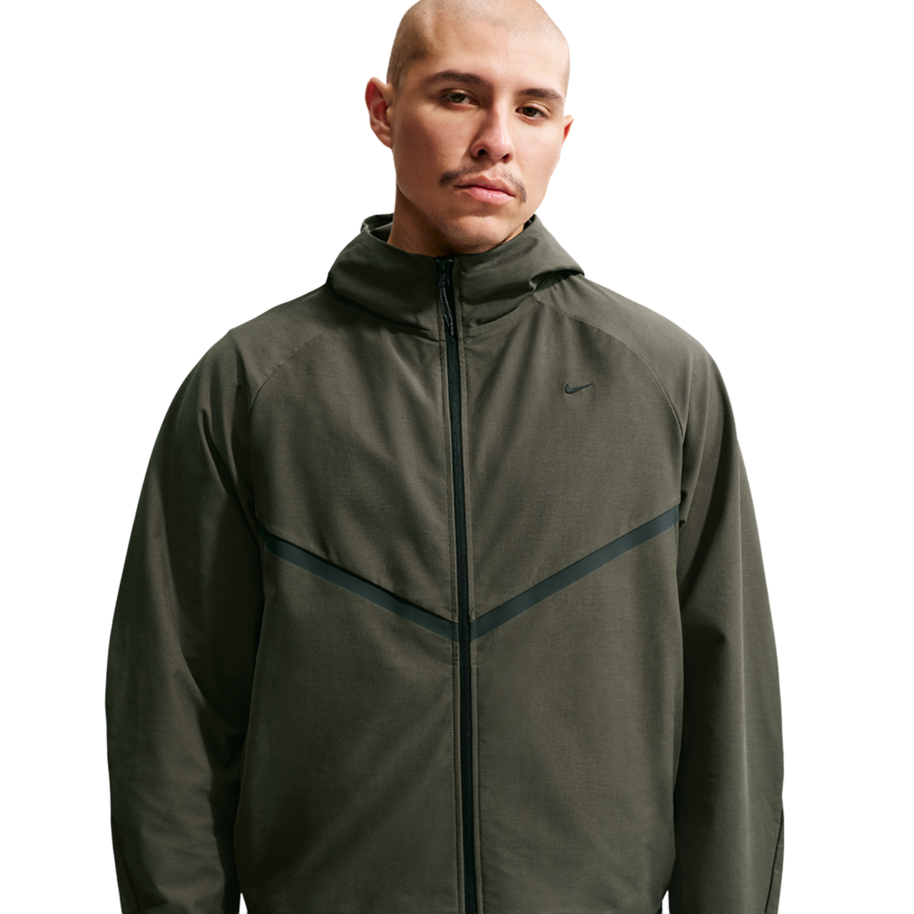 Nike Tech Shori Knit Full-Zip Jacket Image 3 of 8. Tap to open photo gallery.