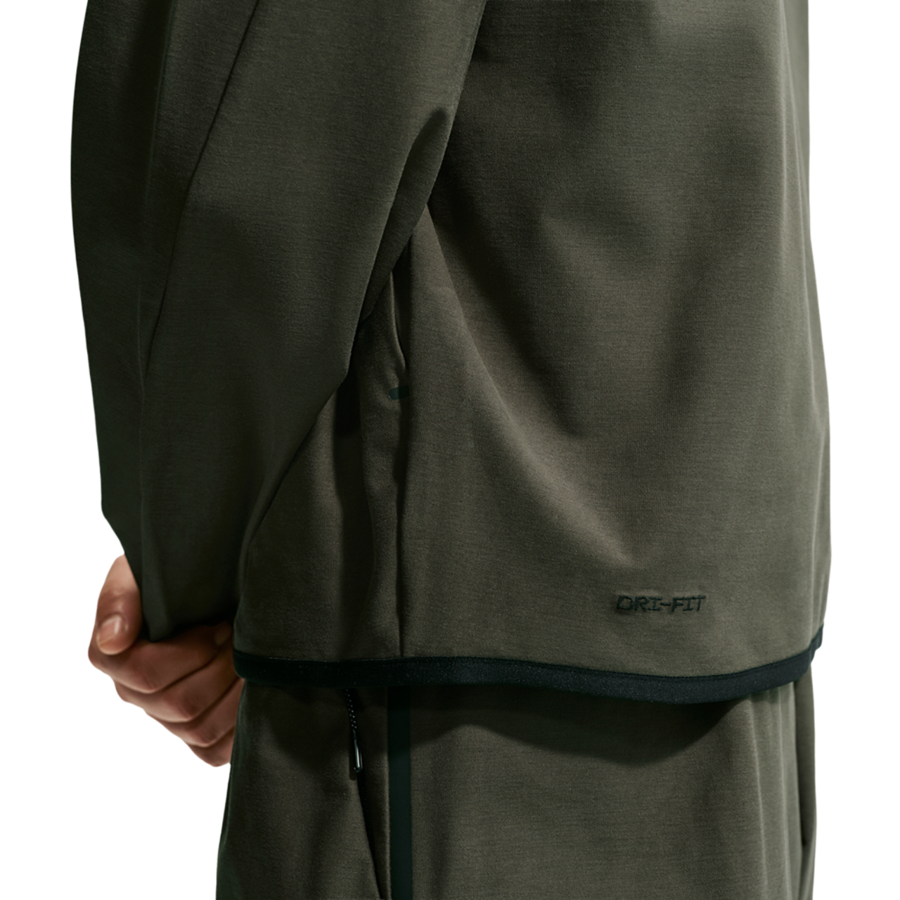 Nike Tech Shori Knit Full-Zip Jacket Image 6 of 8. Tap to open photo gallery.