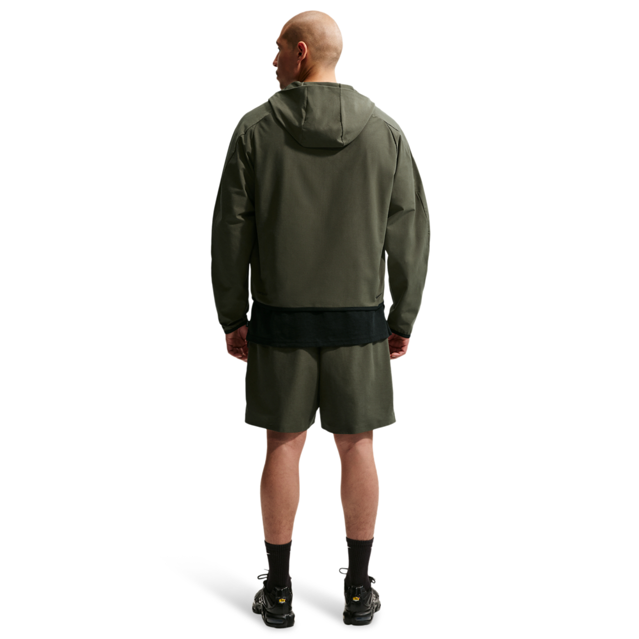 Nike Tech Shori Knit Full-Zip Jacket Image 8 of 8. Tap to open photo gallery.