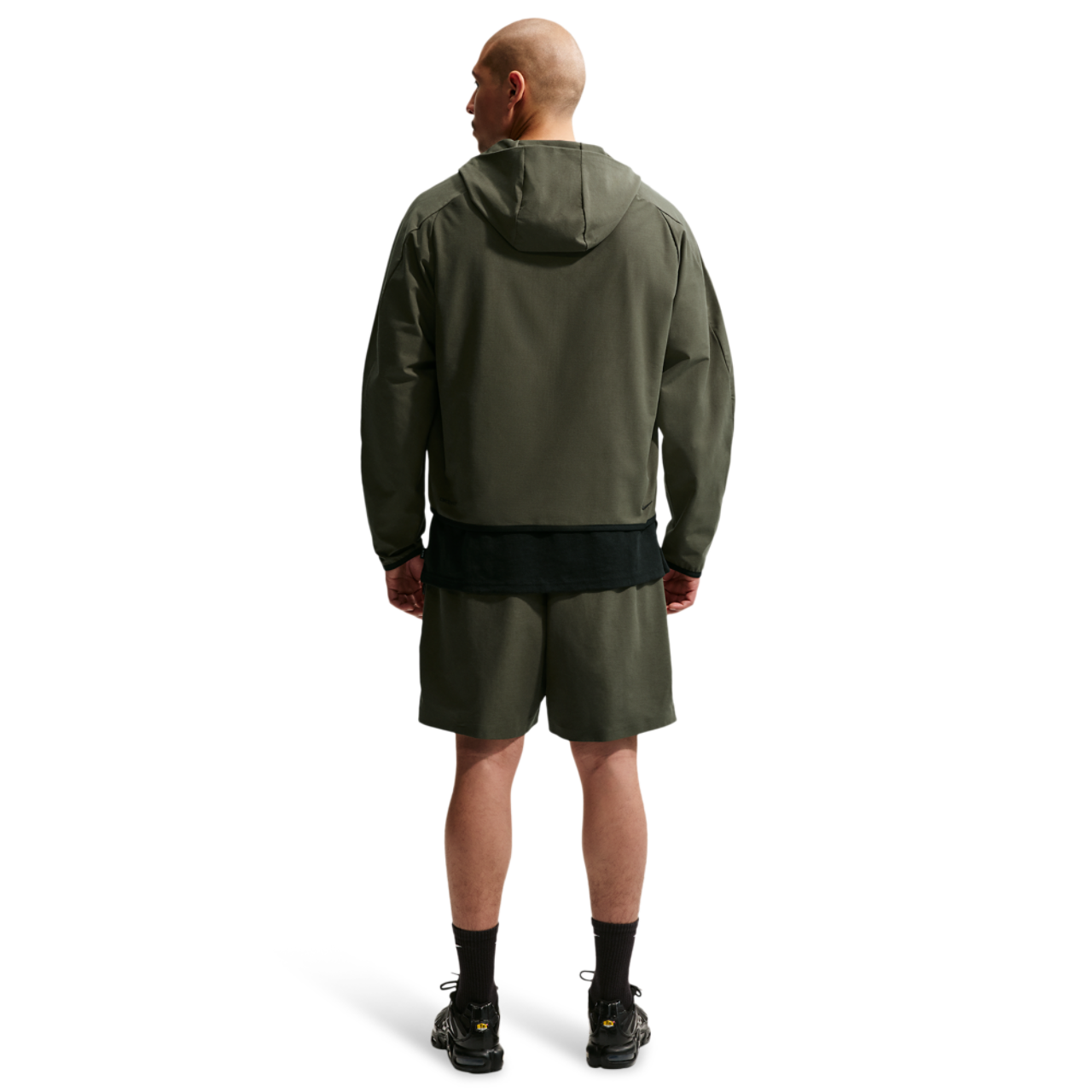 Nike Tech Shori Knit Full-Zip Jacket Image 8 of 8. Tap to open photo gallery.