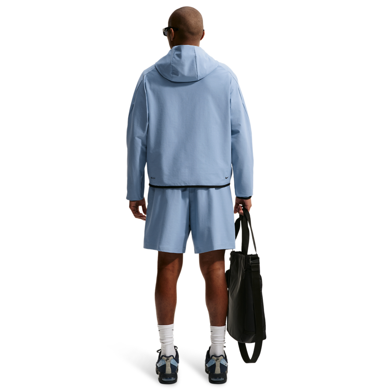 Nike Tech Shori Knit Full-Zip Jacket Image 5 of 5. Tap to open photo gallery.