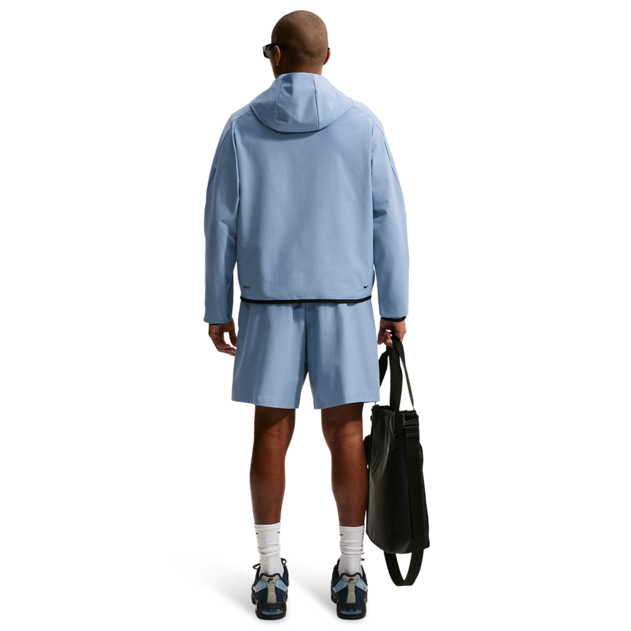 Nike Tech Shori Knit Full-Zip Jacket Image 5 of 5. Tap to open photo gallery.
