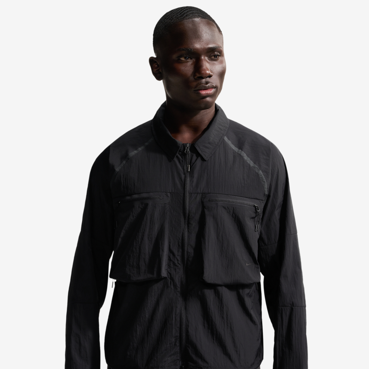 Nike Tech Ergo Utility Long Sleve Shirt Image 1 of 4. Tap to open photo gallery.