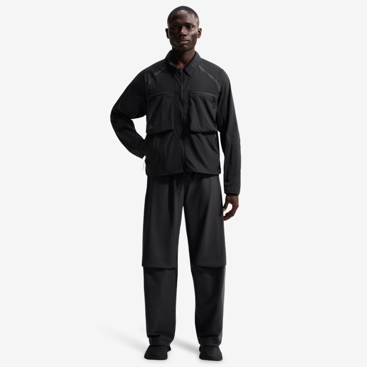 Nike Tech Ergo Utility Long Sleve Shirt Image 3 of 4. Tap to open photo gallery.