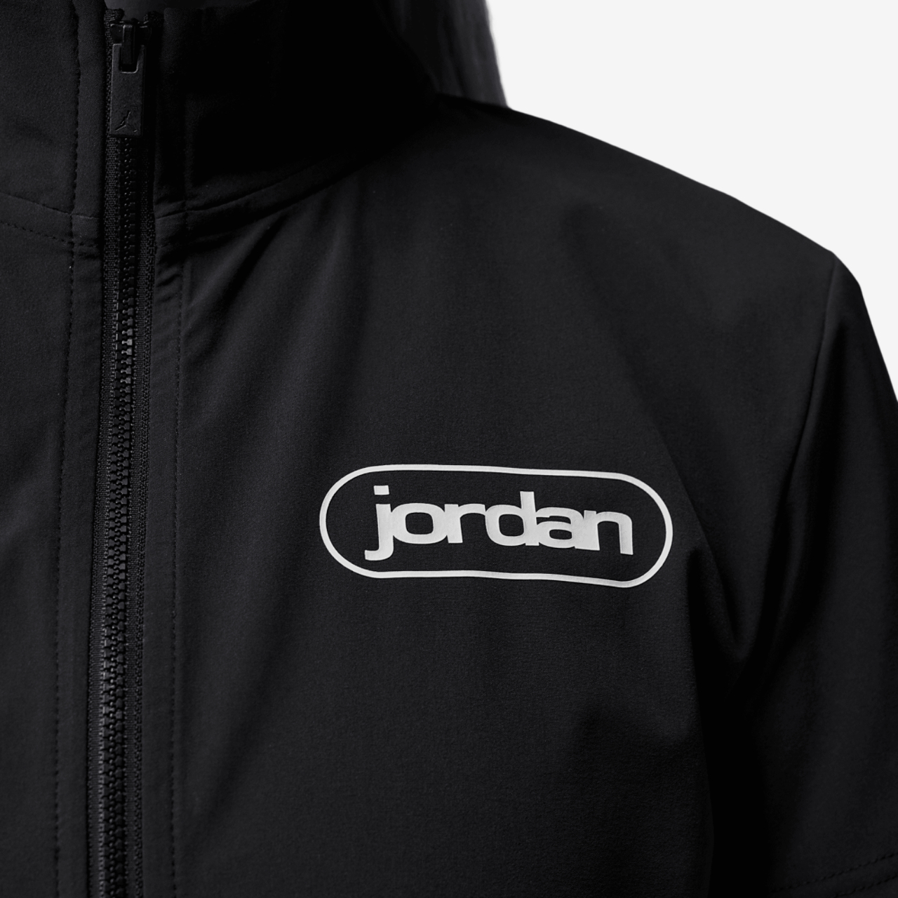 Jordan BRK Short Sleeve Full-Zip Graphic Top Image 5 of 7. Tap to open photo gallery.