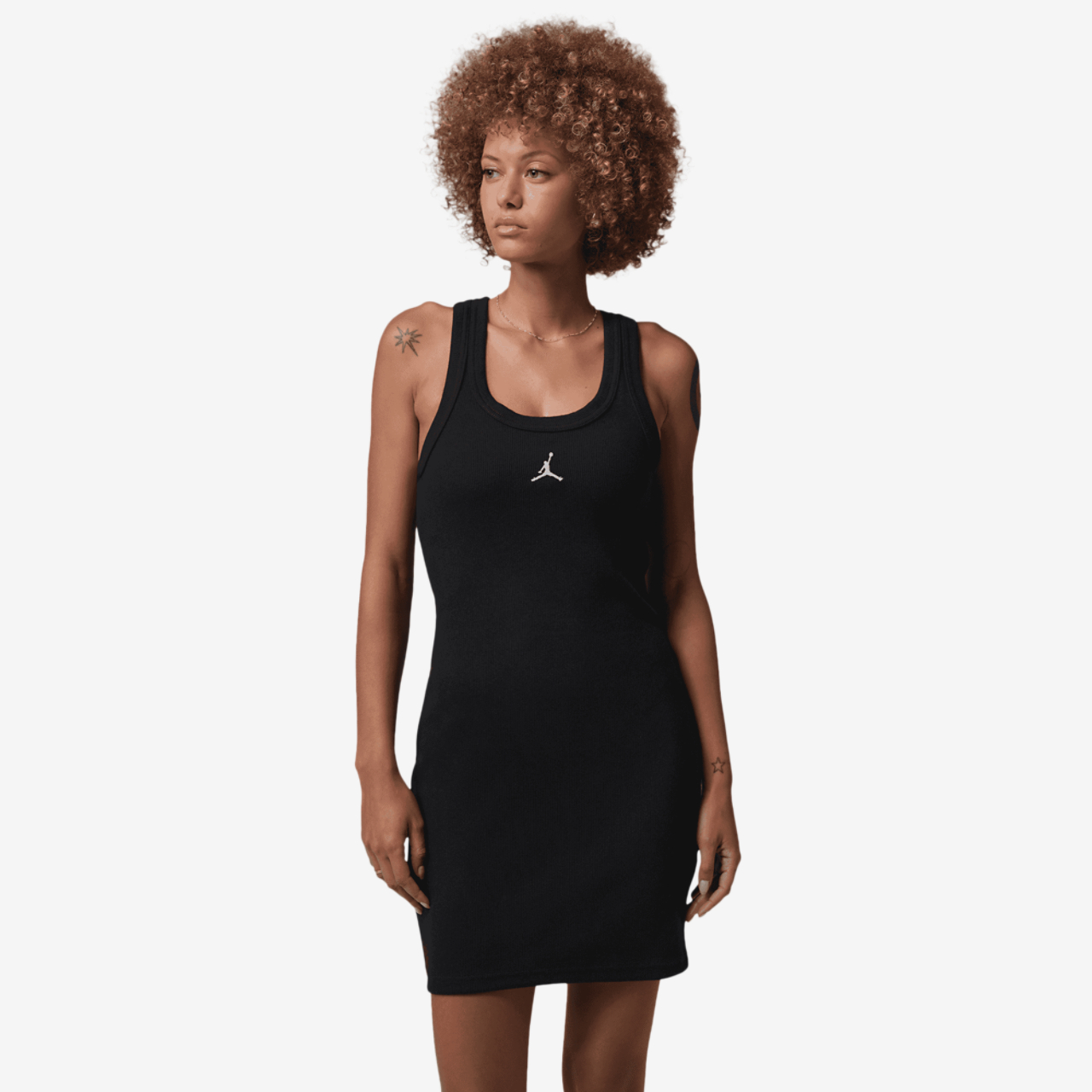 Jordan BRK Essential Tank Dress Image 1 of 5. Tap to open photo gallery.