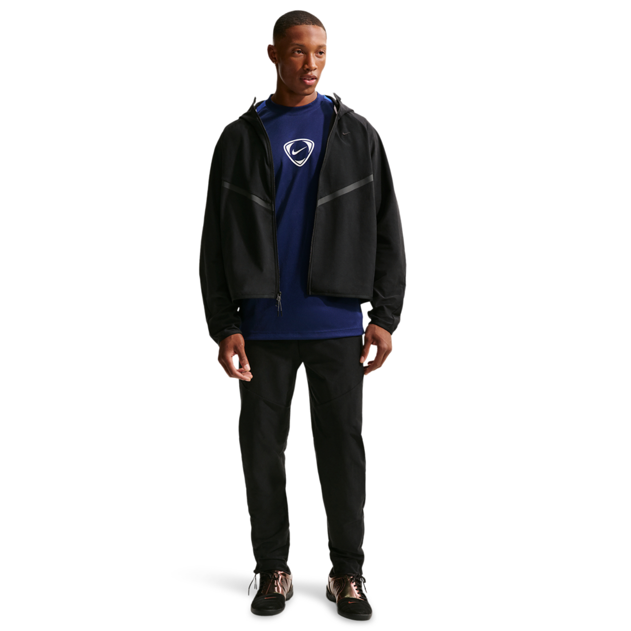 Nike Tech Shori Knit Drill Pant Image 3 of 4. Tap to open photo gallery.