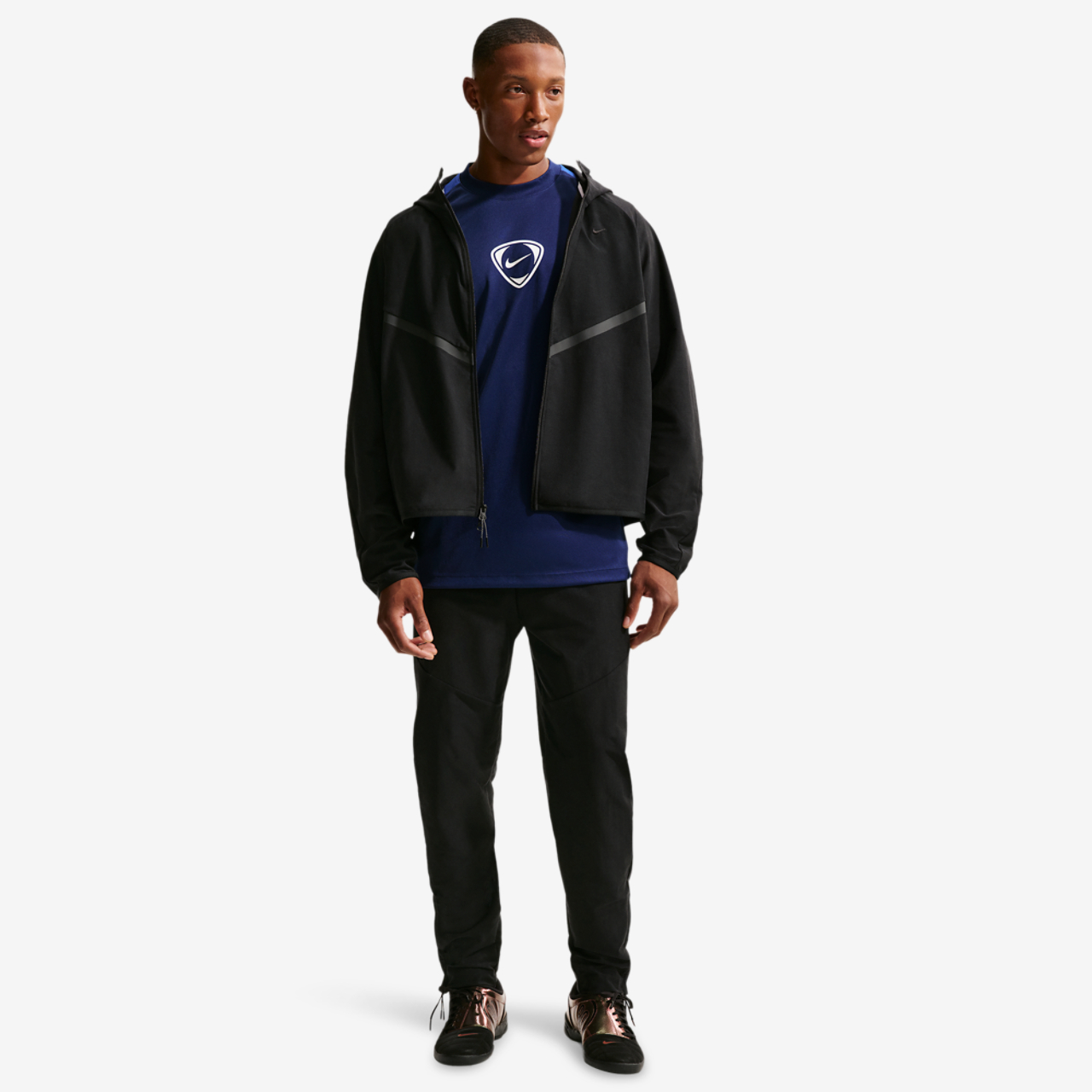 Nike Tech Shori Knit Drill Pant Image 3 of 4. Tap to open photo gallery.