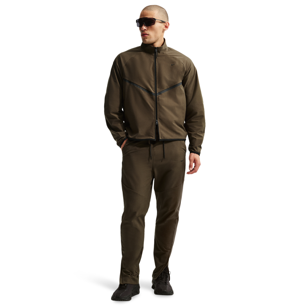 Nike Tech Shori Knit Drill Pant Image 3 of 4. Tap to open photo gallery.