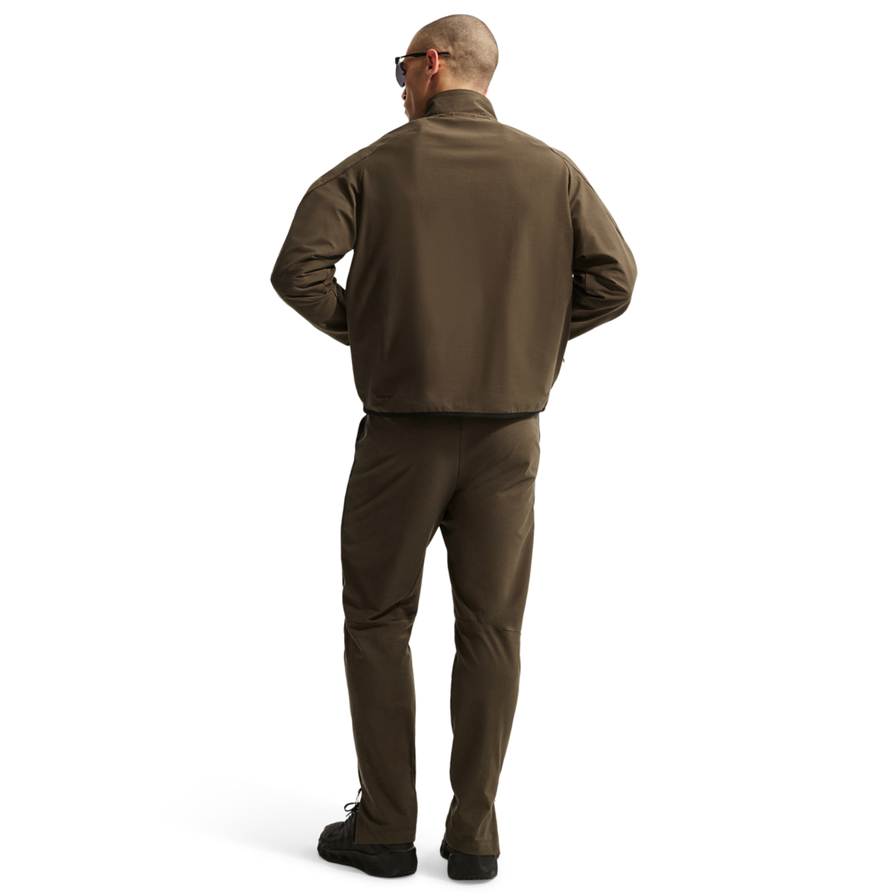 Nike Tech Shori Knit Drill Pant Image 4 of 4. Tap to open photo gallery.
