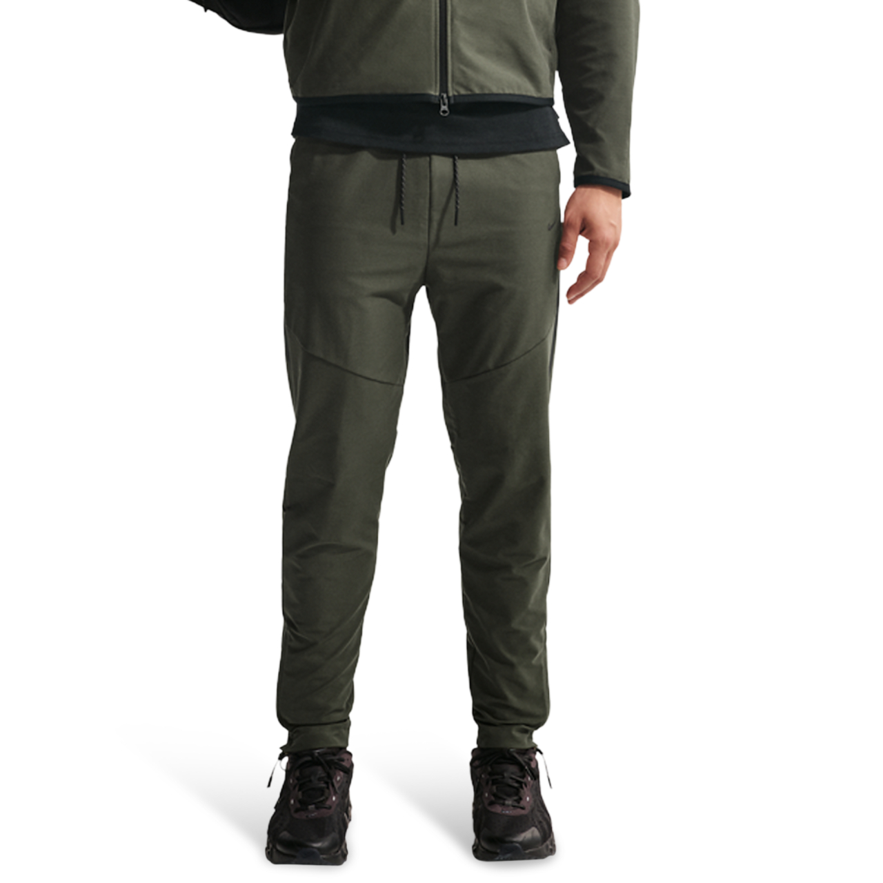 Nike Tech Shori Knit Drill Pant Image 1 of 8. Tap to open photo gallery.