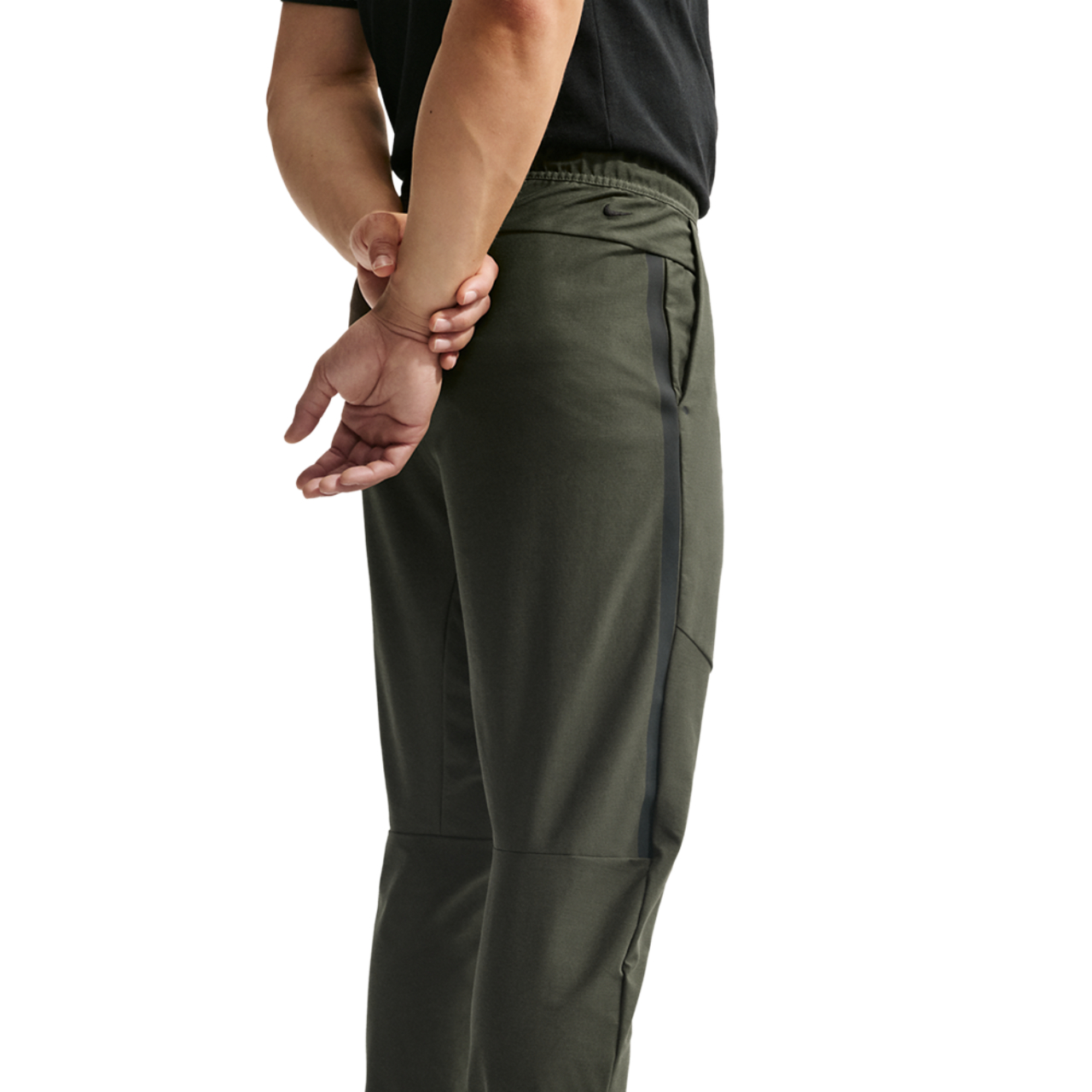 Nike Tech Shori Knit Drill Pant Image 4 of 8. Tap to open photo gallery.