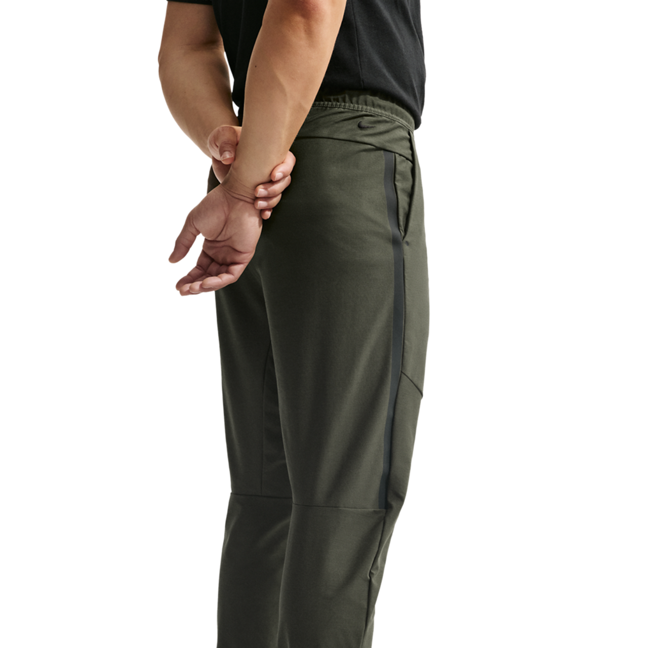 Nike Tech Shori Knit Drill Pant Image 4 of 8. Tap to open photo gallery.