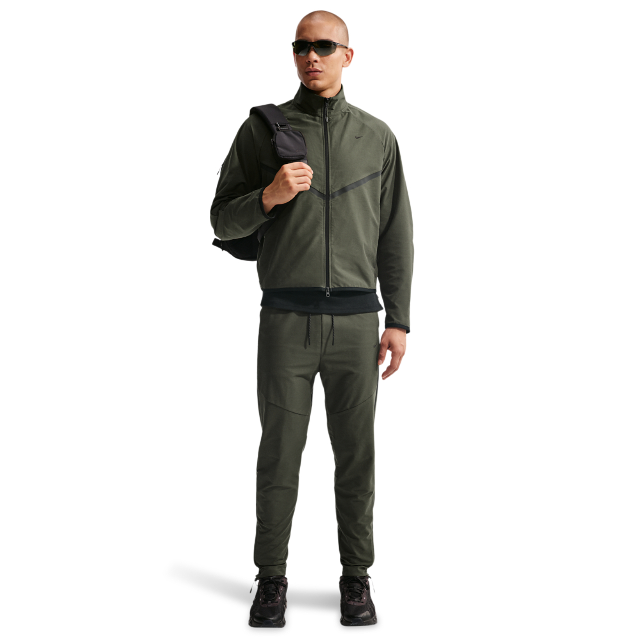 Nike Tech Shori Knit Drill Pant Image 7 of 8. Tap to open photo gallery.