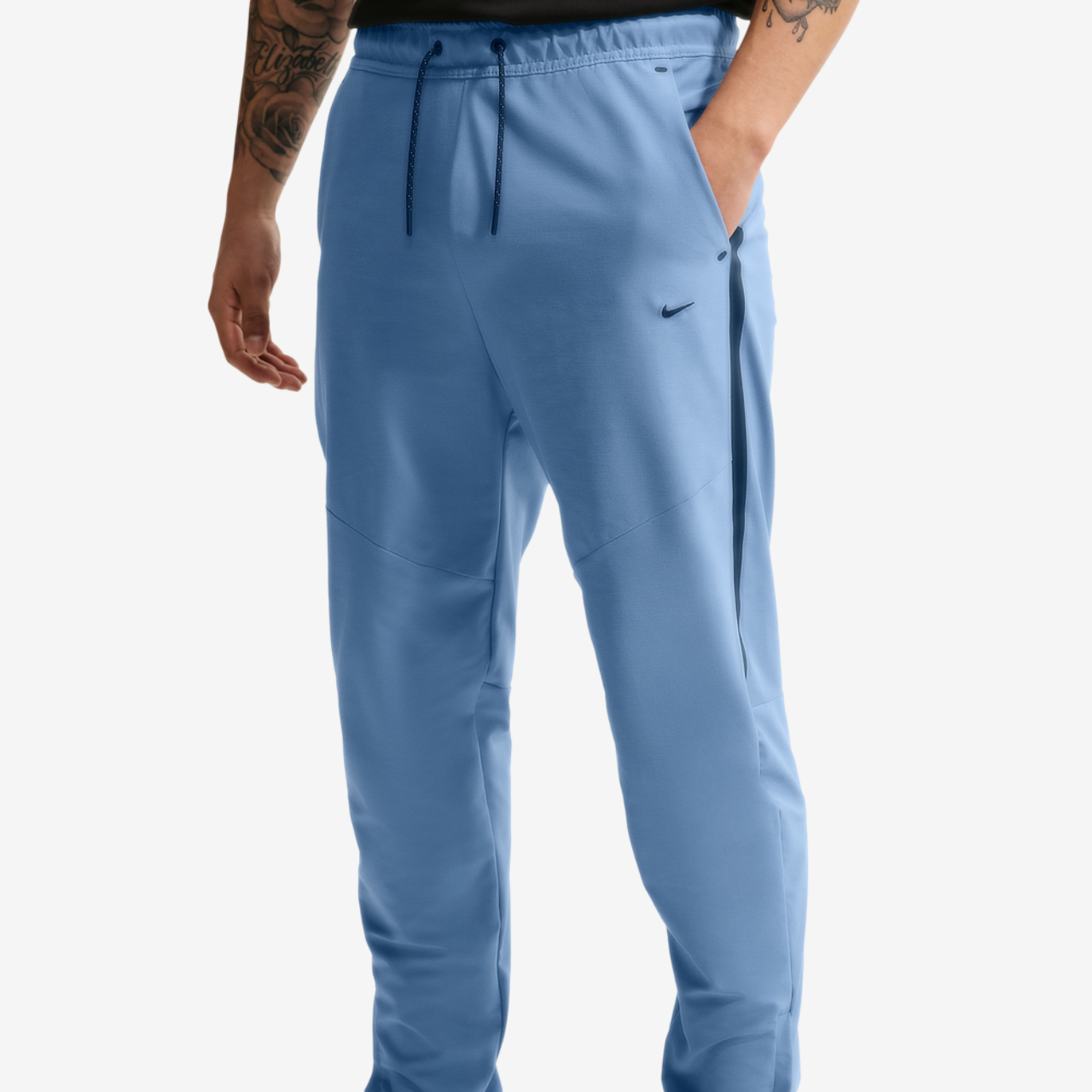 Nike Tech Shori Knit Drill Pant Image 3 of 8. Tap to open photo gallery.