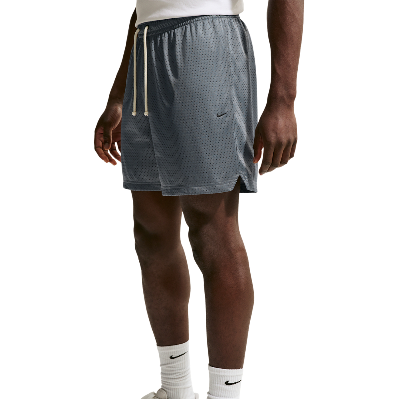 Nike Dri-FIT Standard Issue Mesh 5IN Shorts Image 1 of 4. Tap to open photo gallery.
