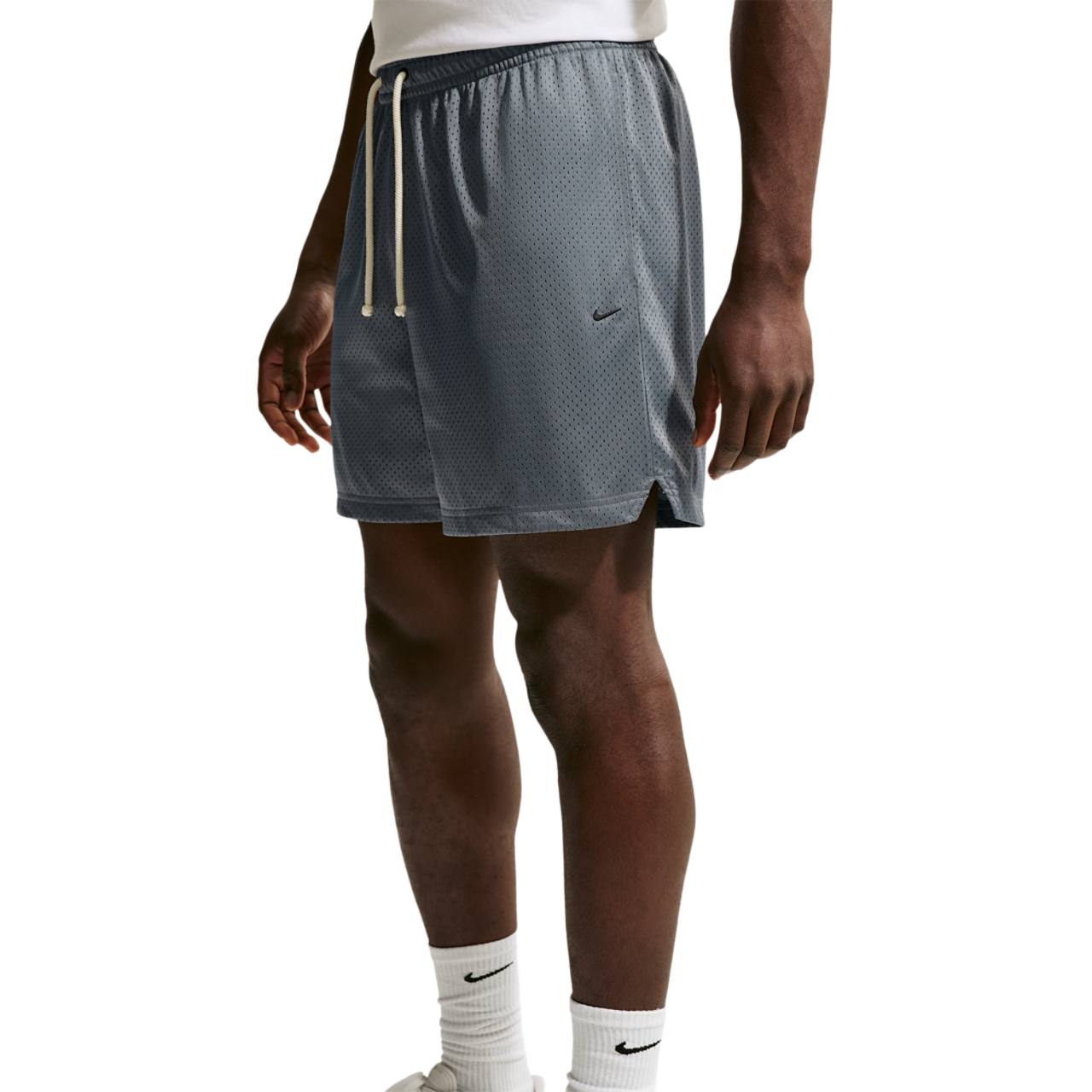 Nike Dri-FIT Standard Issue Mesh 5IN Shorts Image 1 of 4. Tap to open photo gallery.