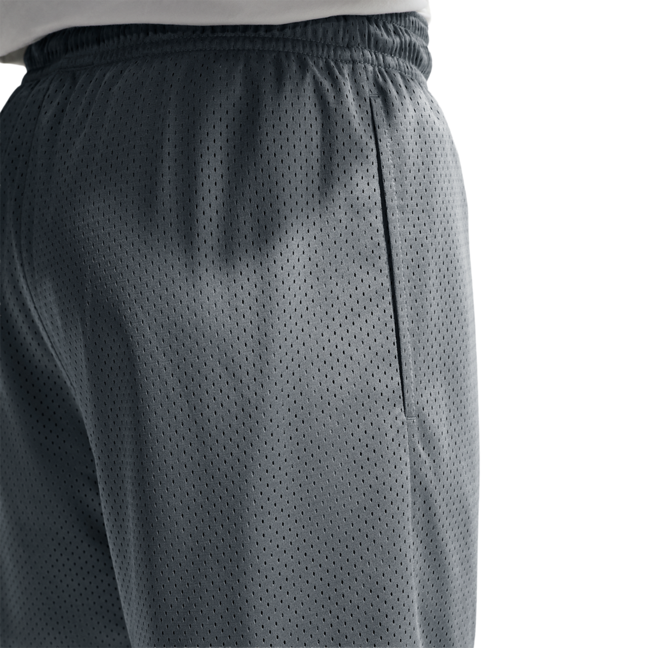 Nike Dri-FIT Standard Issue Mesh 5IN Shorts Image 2 of 4. Tap to open photo gallery.