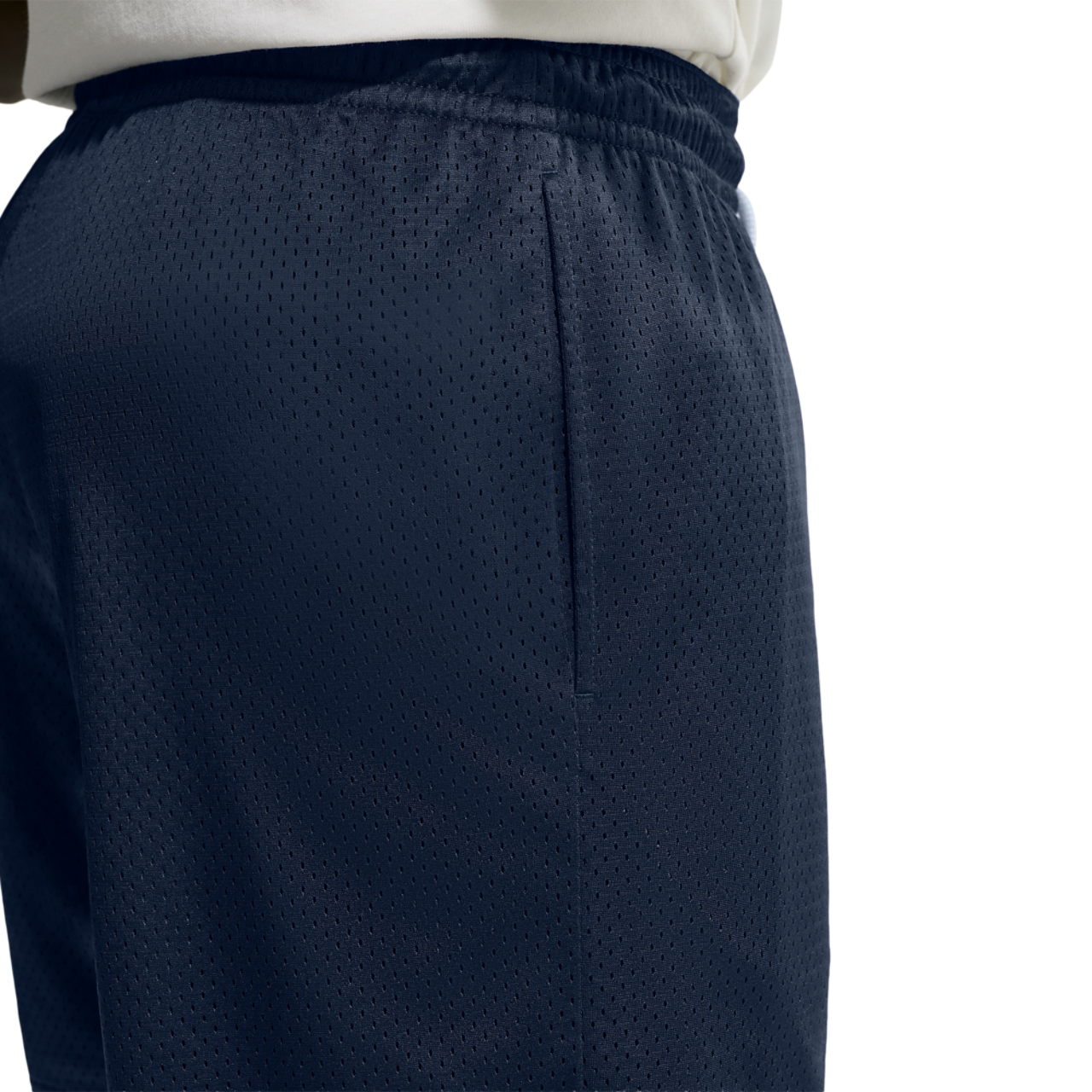 Nike Dri-FIT Standard Issue Mesh 5IN Shorts Image 2 of 4. Tap to open photo gallery.