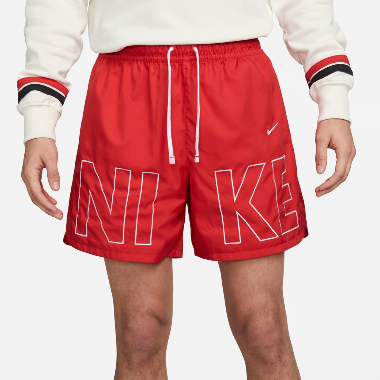 Nike Woven Monogram Flow Shorts Image 1 of 4. Tap to open photo gallery.