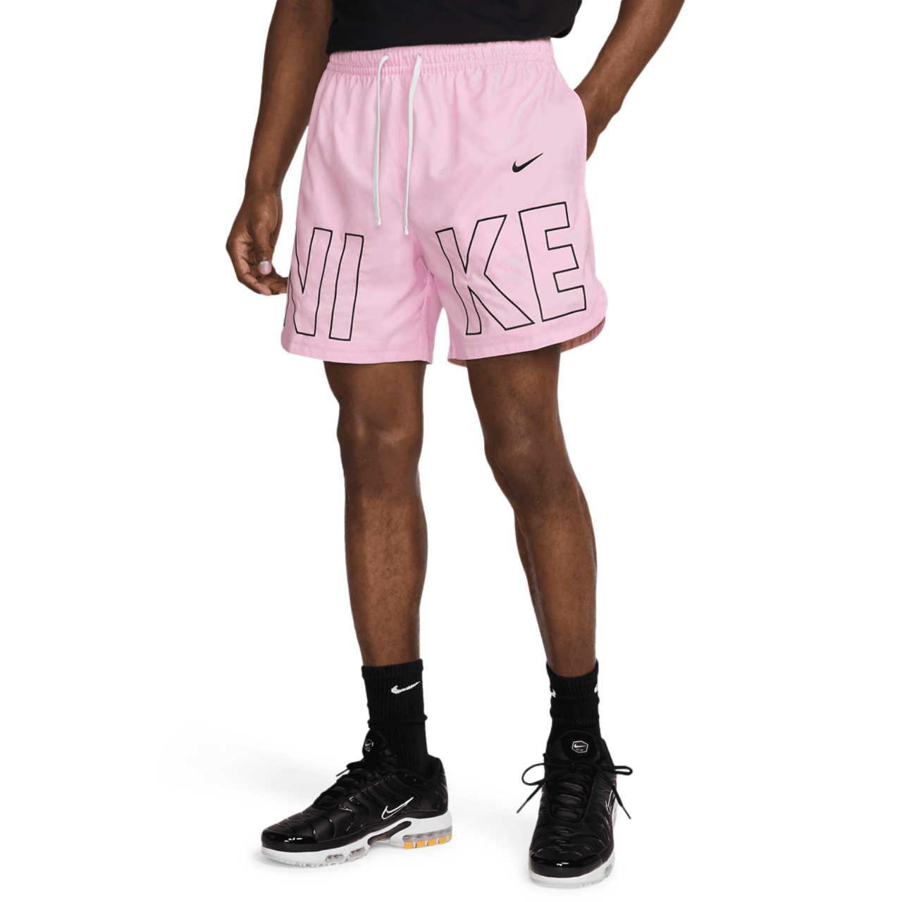 Nike Woven Monogram Flow Shorts Image 1 of 8. Tap to open photo gallery.