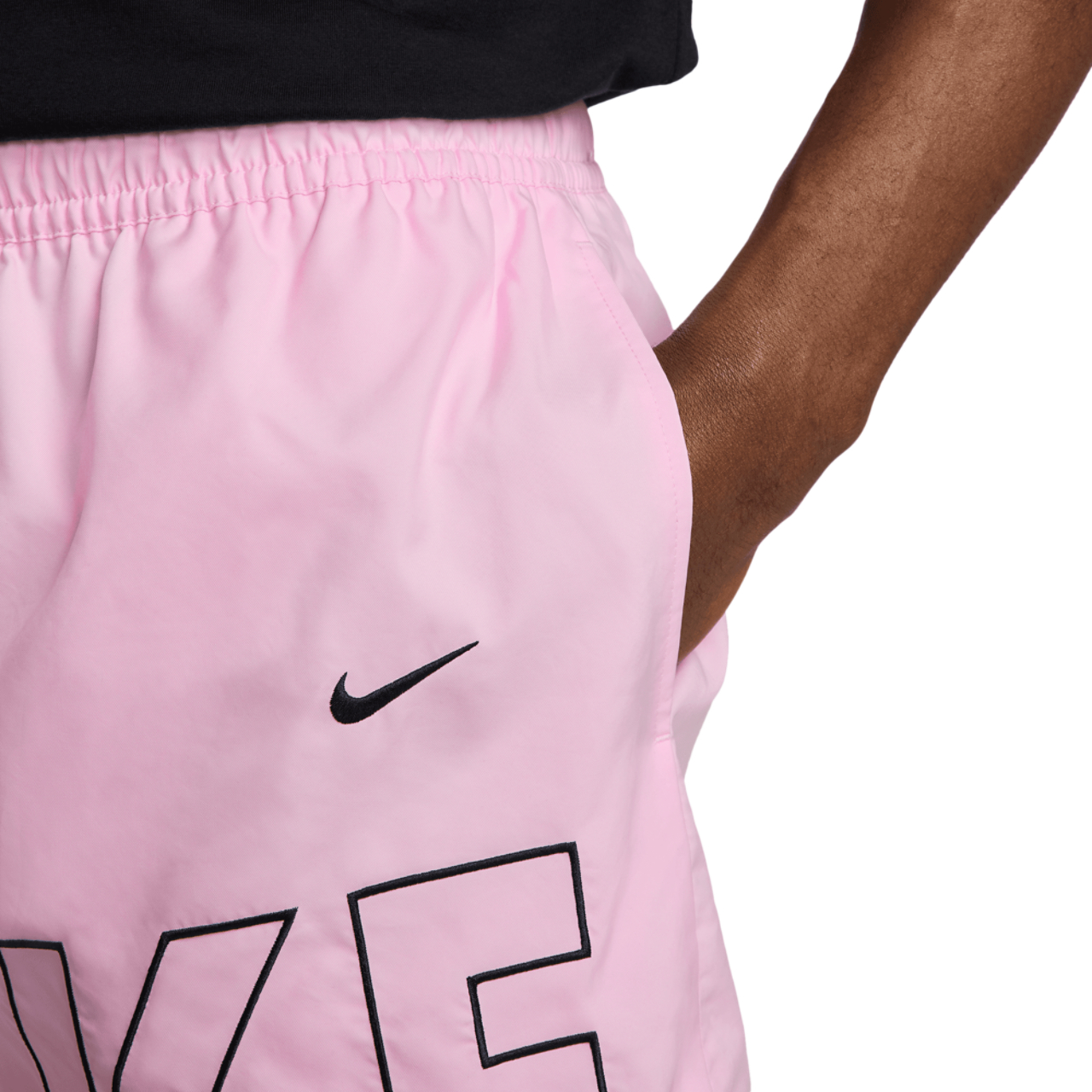 Nike Woven Monogram Flow Shorts Image 5 of 8. Tap to open photo gallery.
