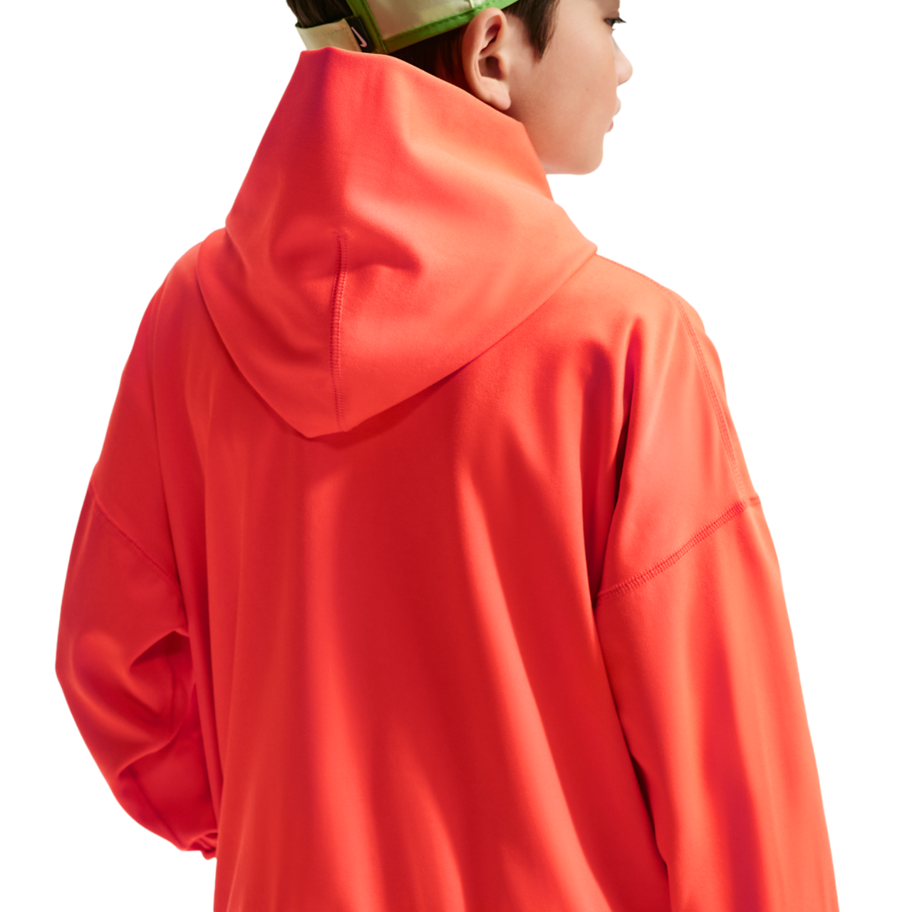 Nike Pro DriFit Fleece Pullover Hoodie Image 3 of 7. Tap to open photo gallery.