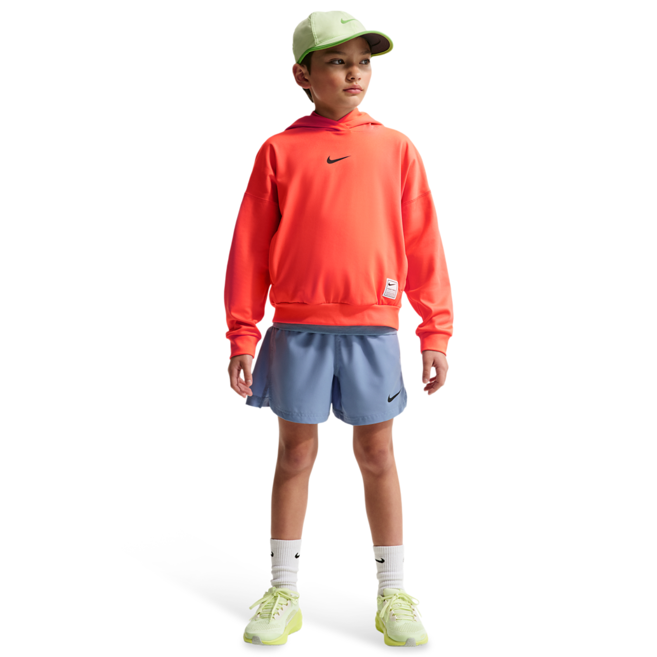 Nike Pro DriFit Fleece Pullover Hoodie Image 6 of 7. Tap to open photo gallery.