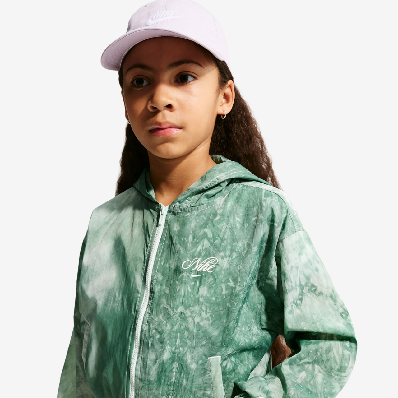 Nike NSW Woven Track Jacket Gfx Image 1 of 4. Tap to open photo gallery.