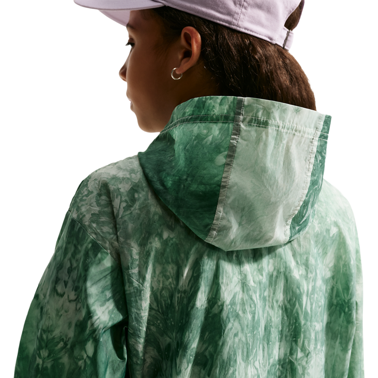 Nike NSW Woven Track Jacket Gfx Image 2 of 4. Tap to open photo gallery.