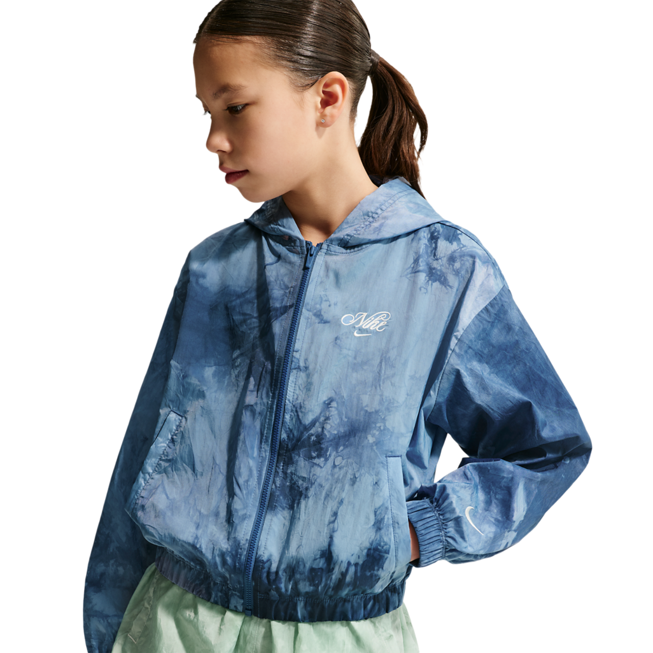 Nike NSW Woven Track Jacket Gfx - Girls' Grade School | Foot Locker