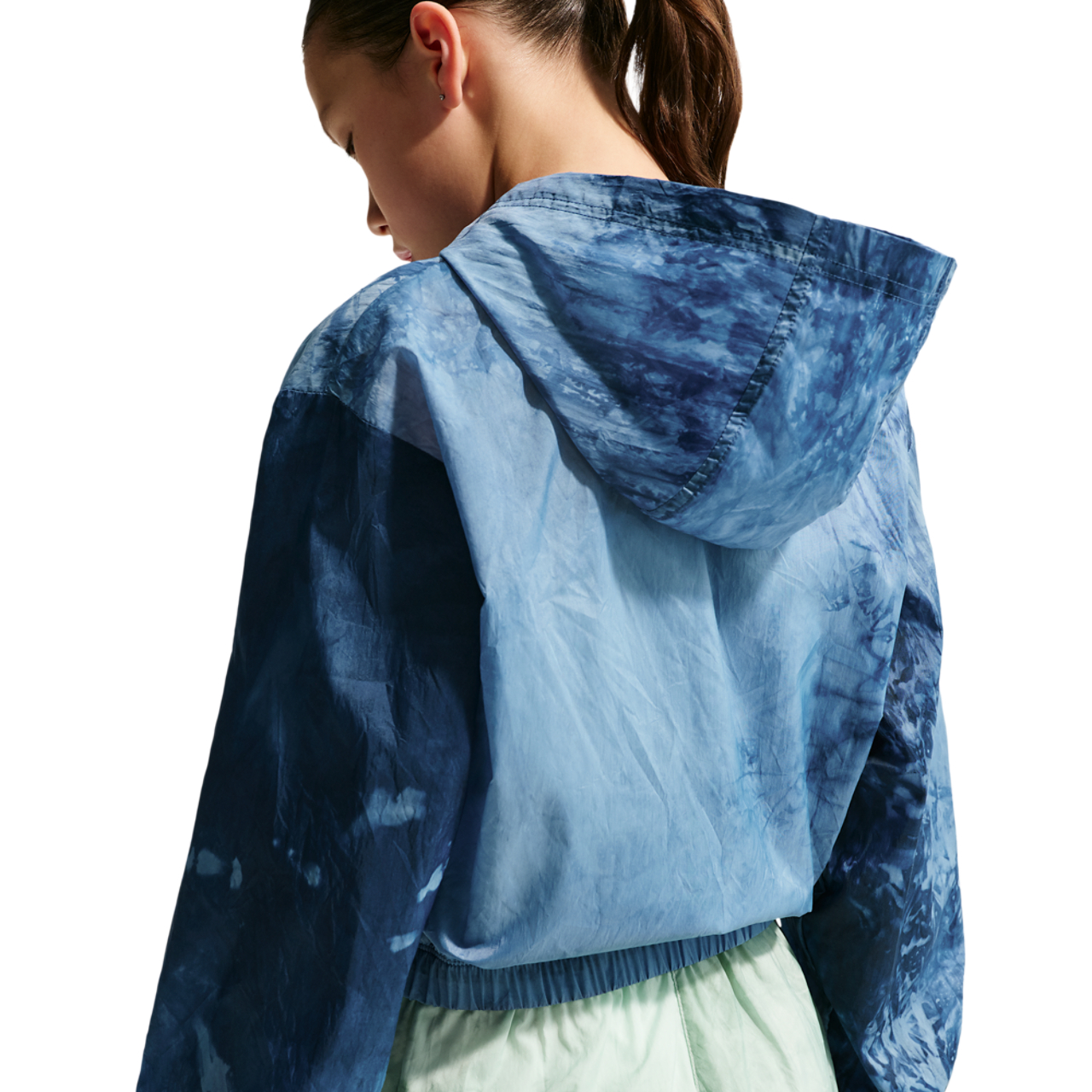 Nike NSW Woven Track Jacket Gfx Image 2 of 4. Tap to open photo gallery.