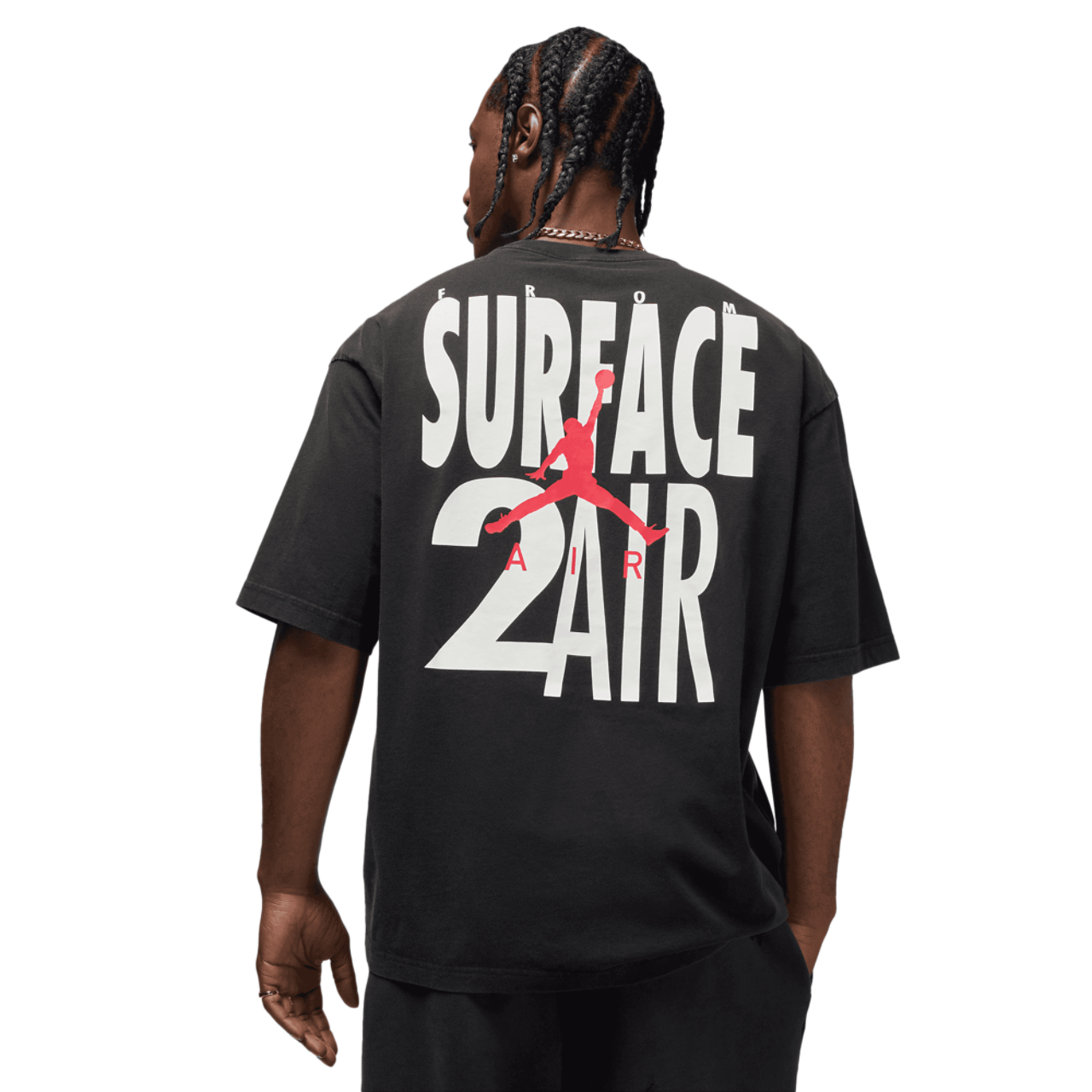 Jordan Brooklyn 2Air Reissue Short Sleeve Crew Image 2 of 6. Tap to open photo gallery.