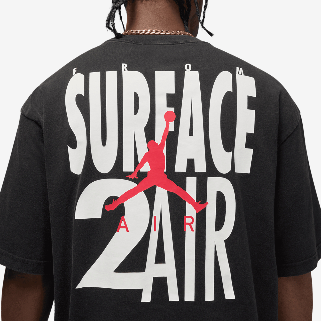 Jordan Brooklyn 2Air Reissue Short Sleeve Crew Image 5 of 6. Tap to open photo gallery.