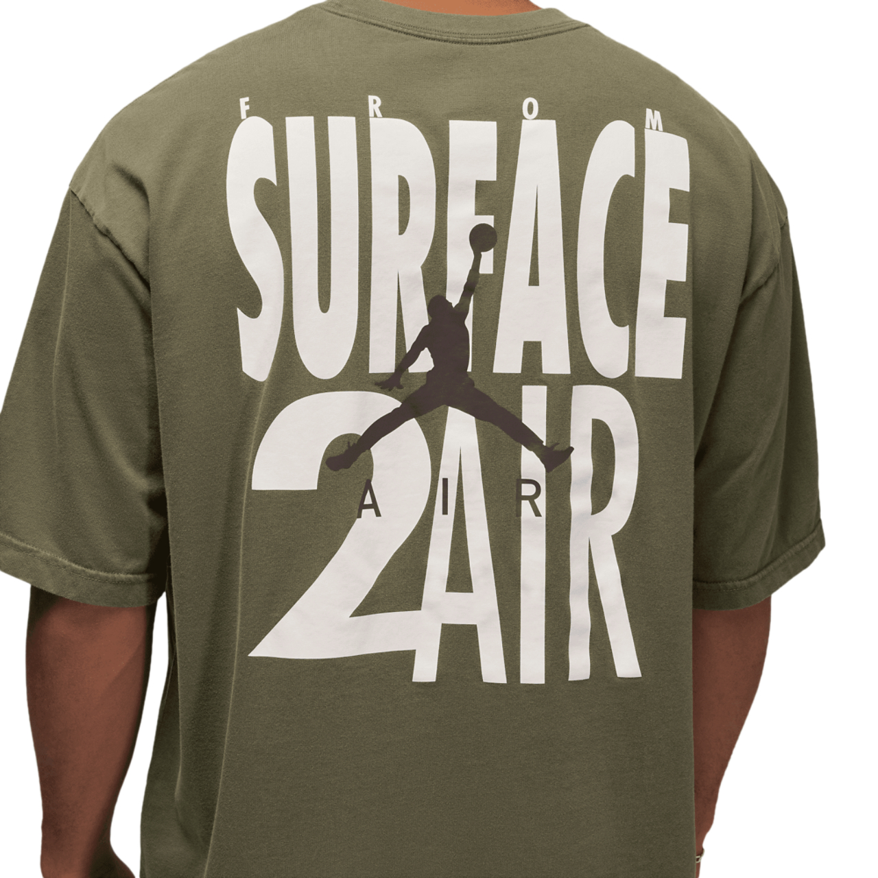 Jordan Brooklyn 2Air Reissue Short Sleeve Crew Image 4 of 6. Tap to open photo gallery.