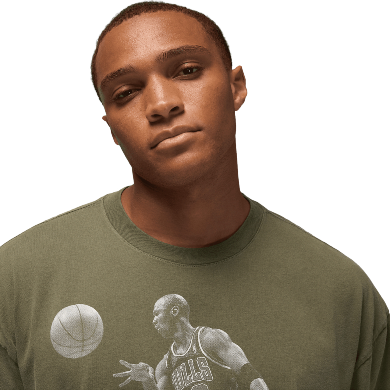 Jordan Brooklyn 2Air Reissue Short Sleeve Crew Image 5 of 6. Tap to open photo gallery.