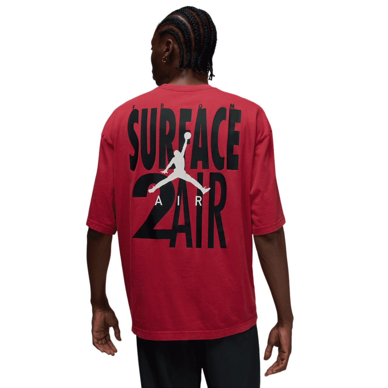 Jordan Brooklyn 2Air Reissue Short Sleeve Crew Image 2 of 6. Tap to open photo gallery.