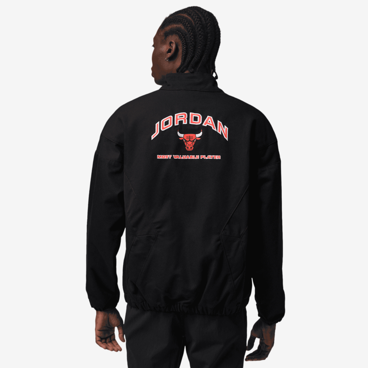 Jordan Flight Graphic Workwear Jacket Image 2 of 8. Tap to open photo gallery.