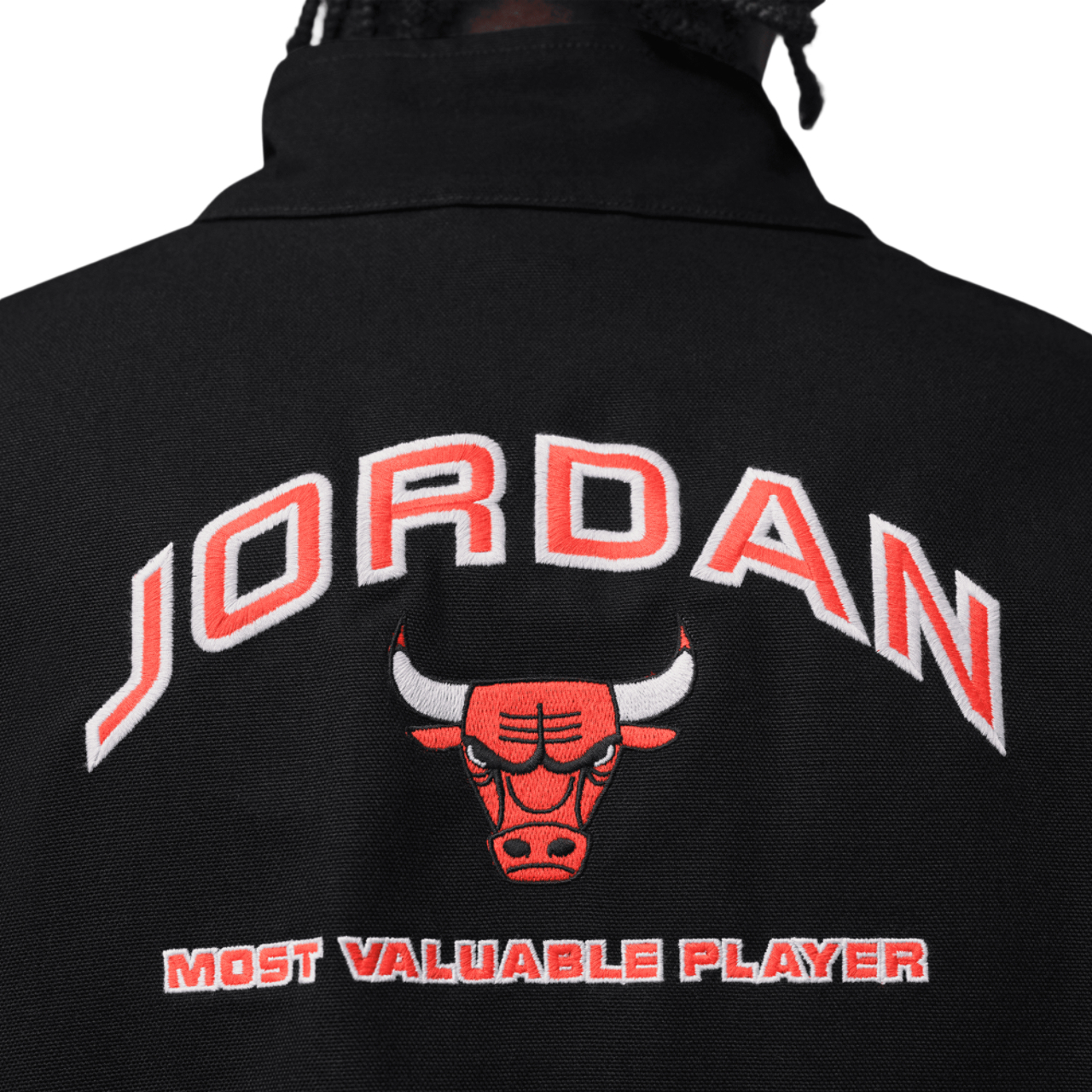 Jordan Flight Graphic Workwear Jacket Image 7 of 8. Tap to open photo gallery.