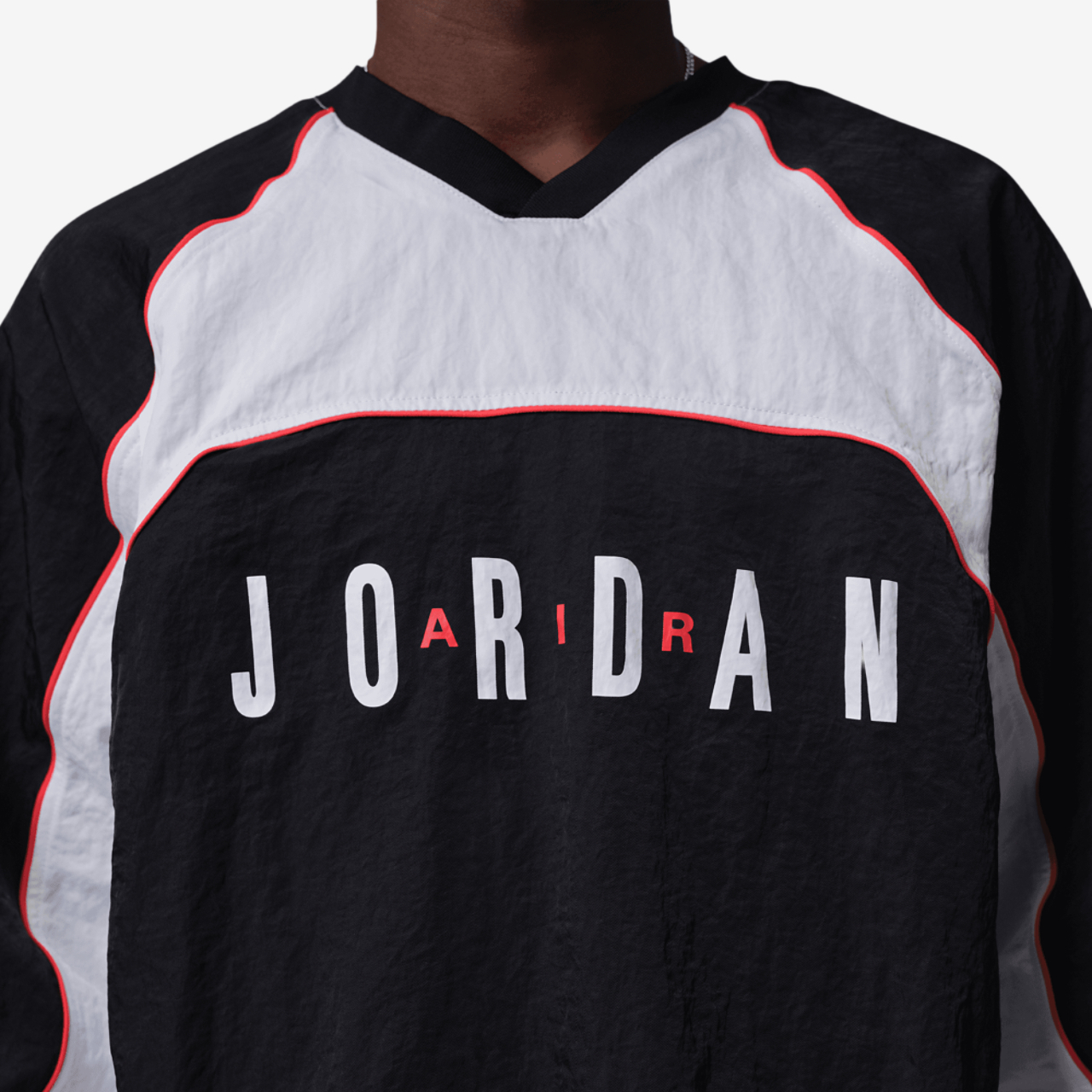 Jordan Flight Long Sleeve Warm-Up Top Image 3 of 6. Tap to open photo gallery.