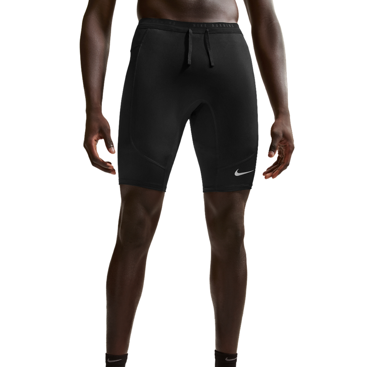 Nike Dri-FIT Stride Half Tights Image 1 of 4. Tap to open photo gallery.