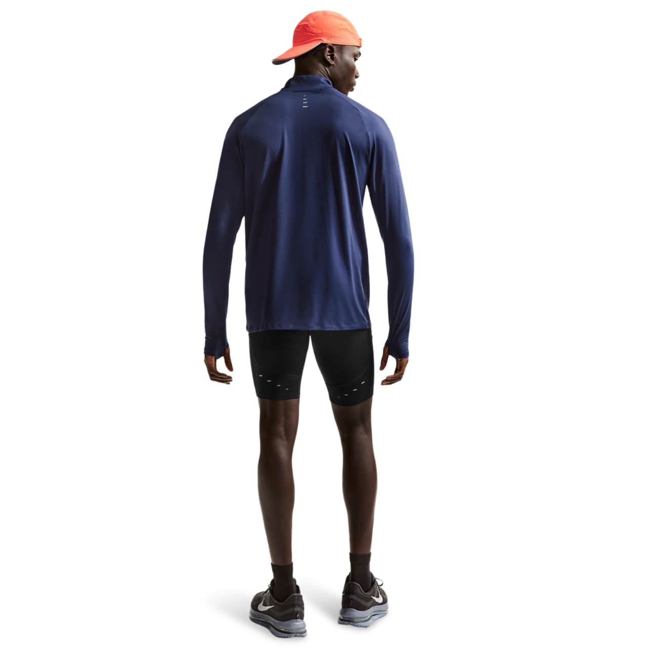 Nike Dri-FIT Stride Half Tights Image 4 of 4. Tap to open photo gallery.