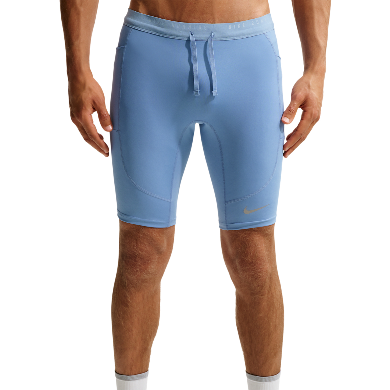 Nike Dri-FIT Stride Half Tights Image 1 of 4. Tap to open photo gallery.